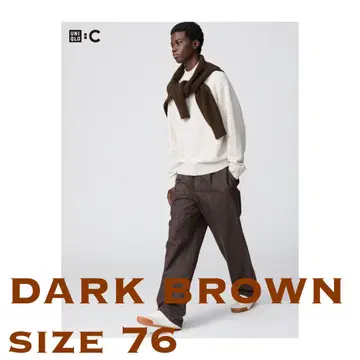 UNIQLO C 턱 스트레이트 데님 팬츠 76