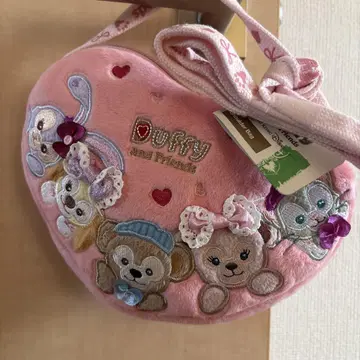 홍콩 디즈니랜드 미사용 새상품 택 포함 숄더백 더피 프렌즈