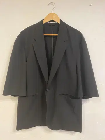 ZARA 블랙 테일러드 자켓 EUR L