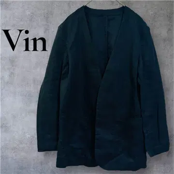 [ 새상품급 ] Vin 오픈 프론트 자켓 M 린넨 100%