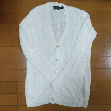 랄프 로렌 린넨 가디건