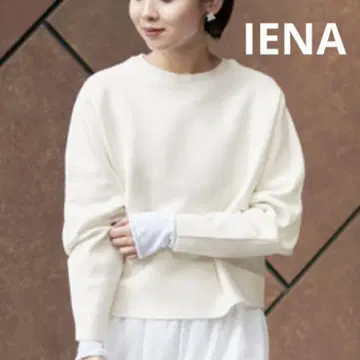 이에나 IENA 슈퍼 파인 스무스 돌먼 풀오버