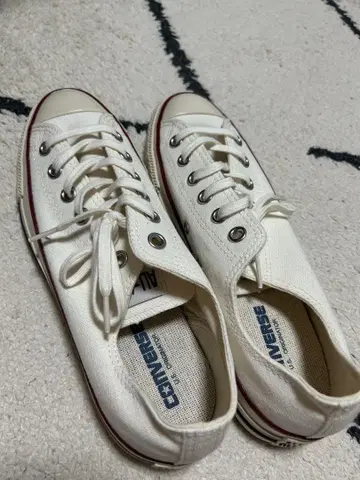 [ 새상품 ] CONVERSE 화이트 스니커즈 화이트 컨버스 올스타