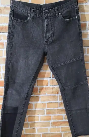 빔즈 BEAMS Tokyo 데님 팬츠 청바지 블랙 XL