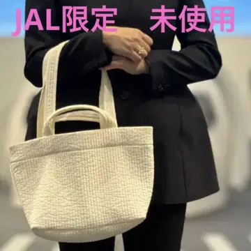 [ 미사용 ] pionunnal VIKTORIA 토트백 JAL 한정판