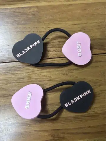 BLACKPINK 지수 제니 머리끈