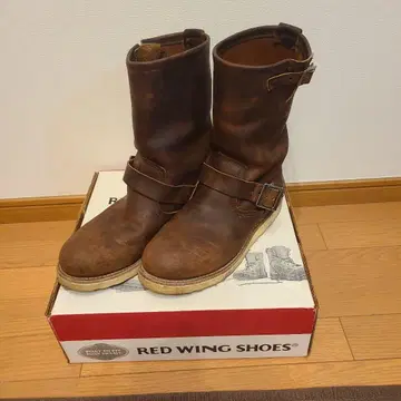 RED WING SHOES 엔지니어 부츠 브라운 2971