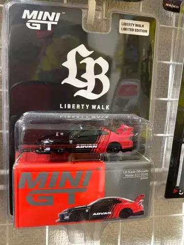MINI GT LB ADVAN S15 SILVIA
