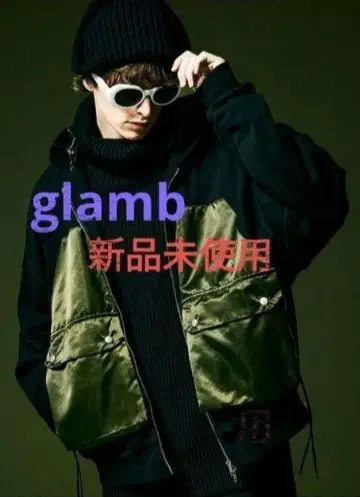 glamb/그램 나일론 스위치 후디 후드티 미사용 새상품