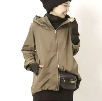 Deuxieme Classe 봉쥬르 마담 풀 집업 블루종