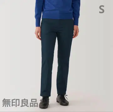 미착용 새상품 무인양품 스트레치 치노 슬림 테이퍼트 팬츠 S