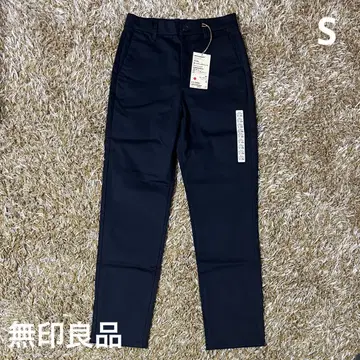 미착용 새상품 무인양품 스트레치 치노 슬림 테이퍼트 팬츠 S