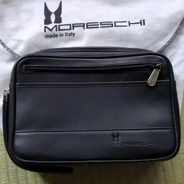 MORESCHI 세컨드 백 블랙