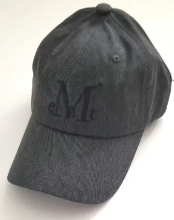 mucent 캡 dyeing gray denim