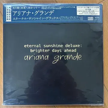 아리아나 그란데 eternal sunshine deluxe