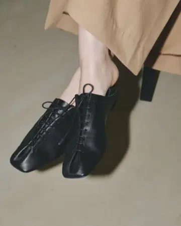 TODAYFUL 레이스업 가죽 신발 새상품