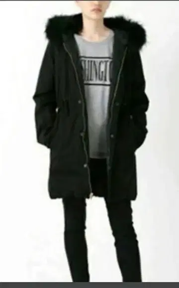 Deuxieme CIasse 퍼 포함 리버서블 다운 자켓