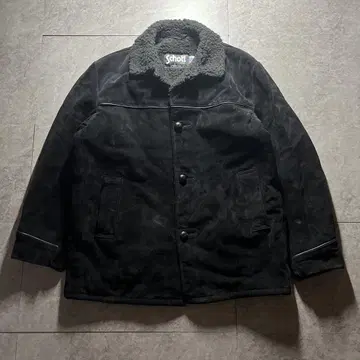 USA제 schott 스웨이드 런치 코트 XL 무료배송