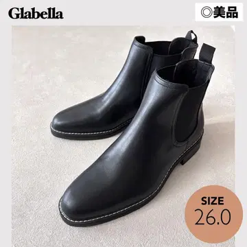 새상품급 Glabella 사이드 고어 부츠 블랙 M 26cm