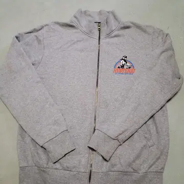 HYSTERIC GLAMOUR 그레이 집업 맨투맨 L