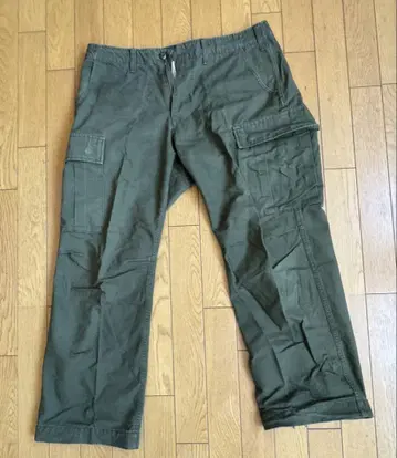 MODERN MILITARY 카고 팬츠 올리브 그린