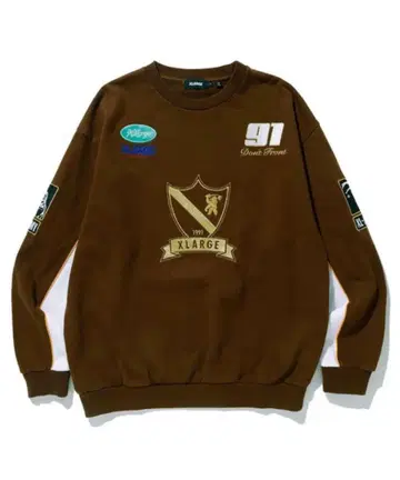 XLARGE 브라운 트레이닝복 L