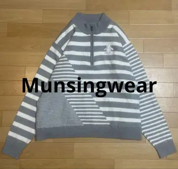 Munsingwear 보더 니트 3L