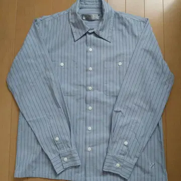 BLUCO STANDARD WORKSHIRTS 네이비 스트라이프