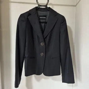 Emporio Armani 그레이 블랙 테일러드 자켓