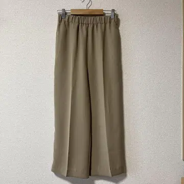 나인알 rrrrrrrrr 릴랙스 팬츠 S 카멜