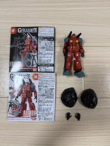G 프레임 건캐논 아머 세트와 프레임 세트 G프레임