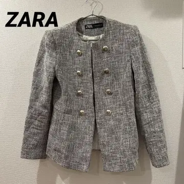 ZARA 노카라 자켓 S 그레이 계열
