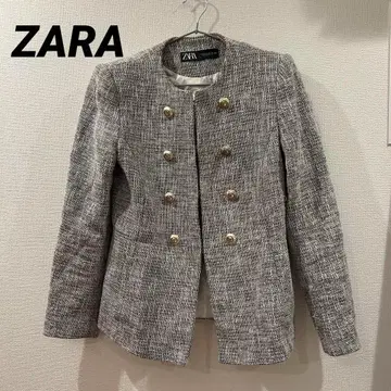 ZARA 노카라 자켓 S 그레이 계열