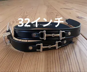 새상품 32인치 TORY leather BIT western belt