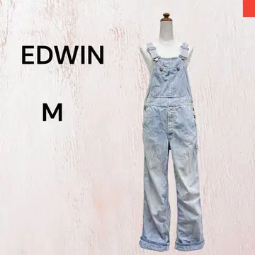빈티지 에드윈 EDWIN 오버롤 워시 라이트 블루
