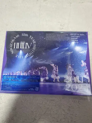 노기자카46 12th YEAR BIRTHDAY LIVE 완전 생산 한정판