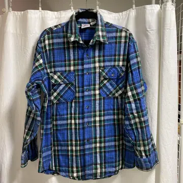 [빈티지] 프렌티스 플란넬 셔츠 Made in USA