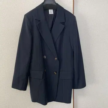 Spick & Span 오버 테일러드 자켓 네이비 36