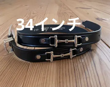새상품 34인치 TORY leather BIT western belt