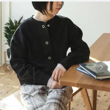FORK&SPOON 러겟 리브 가디건