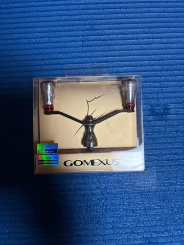 컨디션 최상 GOMEXUS 98mm 스피닝 릴 핸들 시마노용 세피아