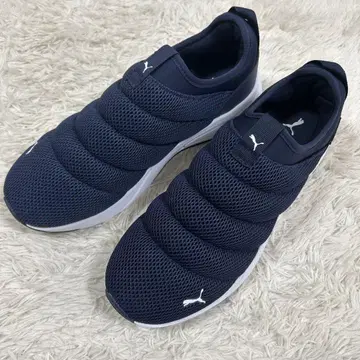 [ 미사용 ] PUMA 푸마 아비오닉 슬립온 메쉬 27cm 네이비