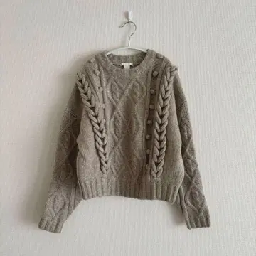 H&M 케이블 니트