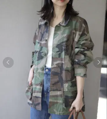 SLOBE IENA 로스코 카모플라쥬 자켓