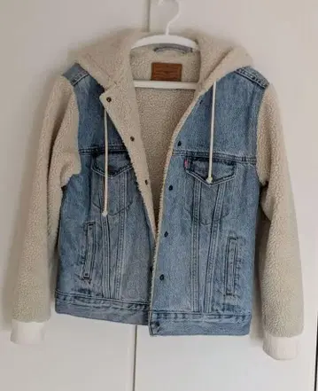 LEVI'S 데님 자켓 플리스 포함 XS