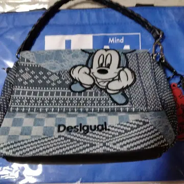 Desigual 미키 자수 숄더백