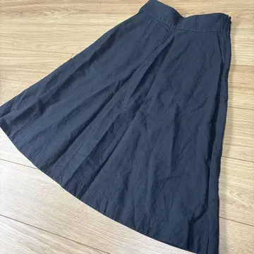 새상품급 마가렛호웰 코튼 린넨 롱 스커트