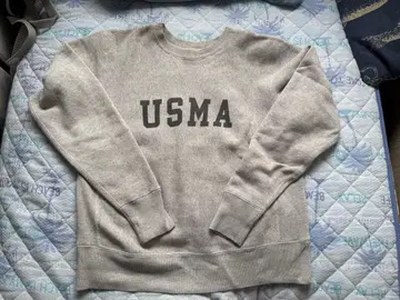 챔피온 리버스 위브 USMA 그레이 M