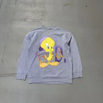 90s 빈티지 트위티 USA제 프린트 맨투맨 트레이닝복