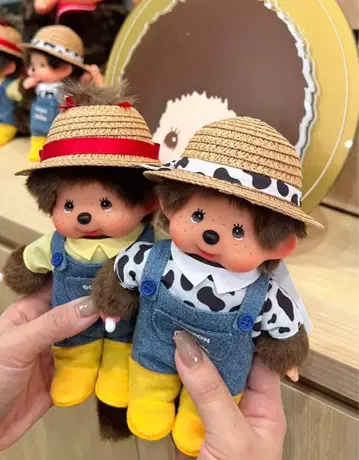 GOEMON x 몽치치 봉제 인형 퍼머 유후인 한정판